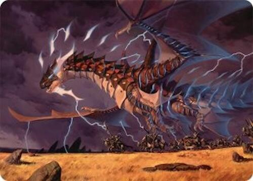 Neriv, Heart of the Storm Art Card (25/54) [Tarkir: Dragonstorm Art Series] | Impulse Games and Hobbies