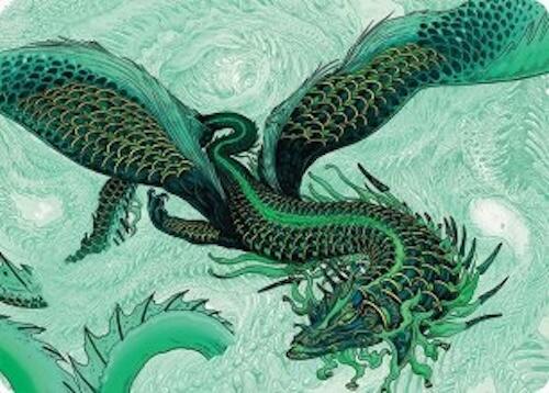 Teval, Arbiter of Virtue Art Card (38/54) [Tarkir: Dragonstorm Art Series] | Impulse Games and Hobbies