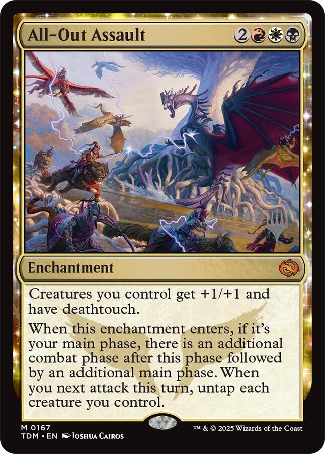 All-Out Assault [Tarkir: Dragonstorm Promos] | Impulse Games and Hobbies