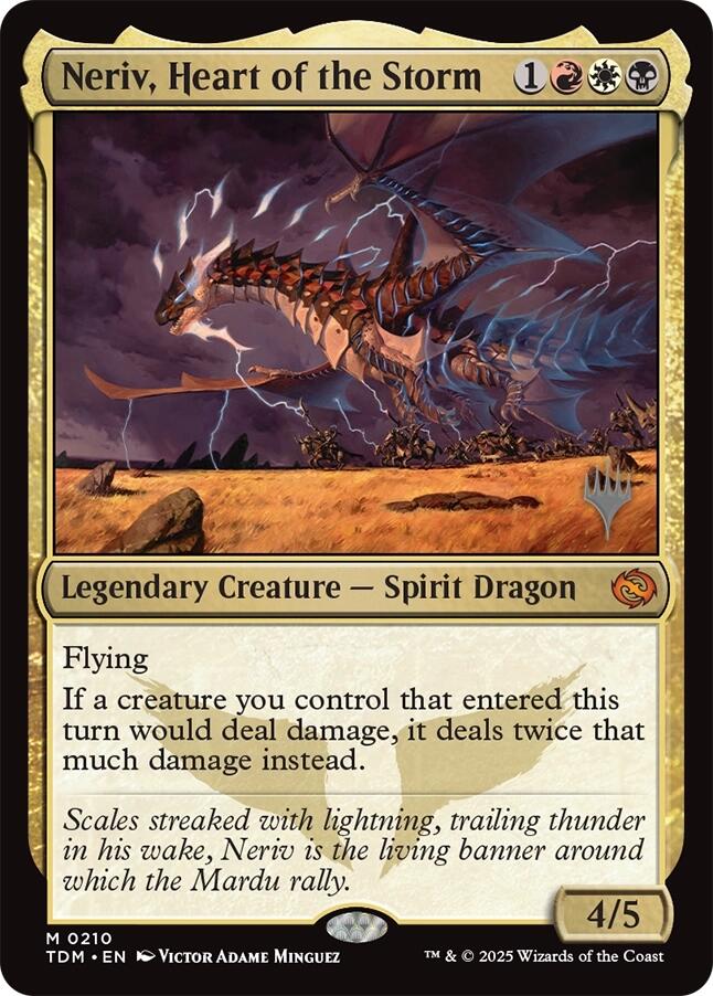 Neriv, Heart of the Storm [Tarkir: Dragonstorm Promos] | Impulse Games and Hobbies