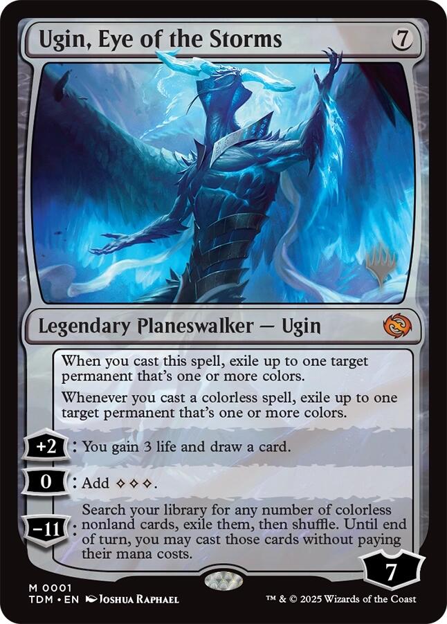 Ugin, Eye of the Storms [Tarkir: Dragonstorm Promos] | Impulse Games and Hobbies