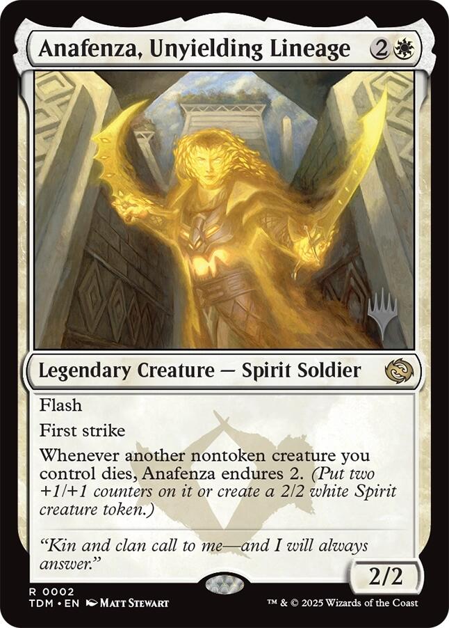 Anafenza, Unyielding Lineage [Tarkir: Dragonstorm Promos] | Impulse Games and Hobbies