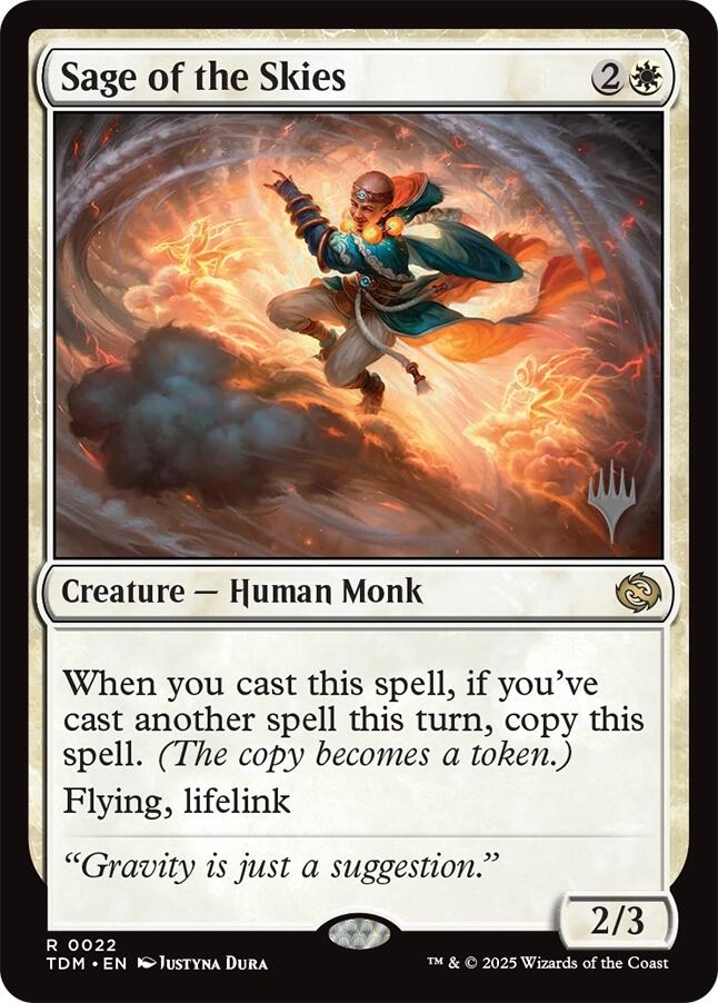 Sage of the Skies [Tarkir: Dragonstorm Promos] | Impulse Games and Hobbies