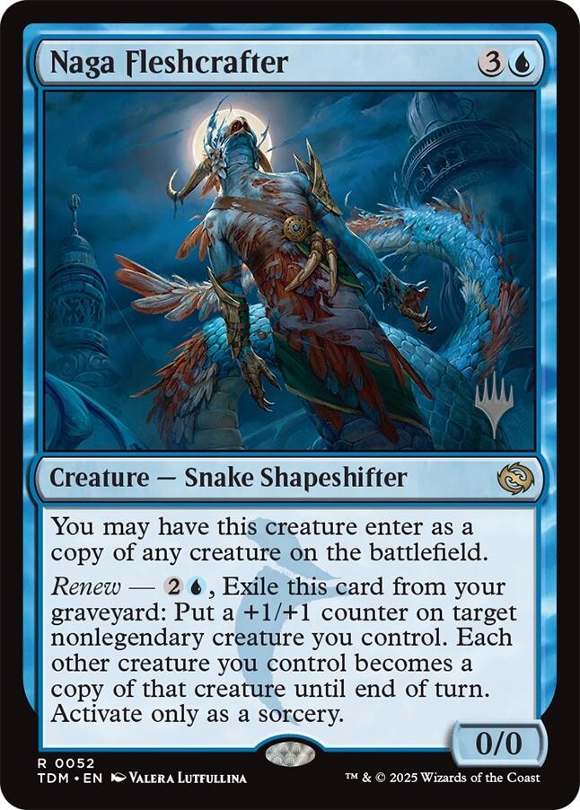Naga Fleshcrafter [Tarkir: Dragonstorm Promos] | Impulse Games and Hobbies