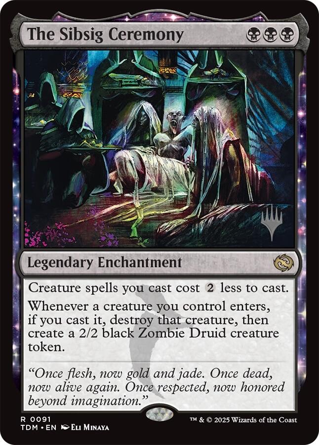 The Sibsig Ceremony [Tarkir: Dragonstorm Promos] | Impulse Games and Hobbies