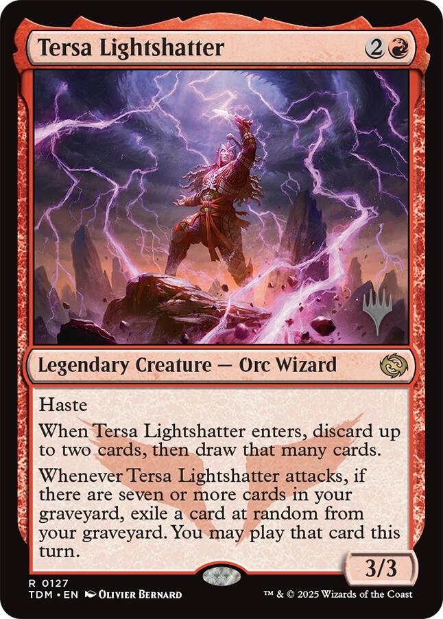 Tersa Lightshatter (Promo Pack) [Tarkir: Dragonstorm Promos] | Impulse Games and Hobbies