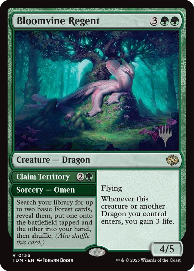 Bloomvine Regent [Tarkir: Dragonstorm Promos] | Impulse Games and Hobbies