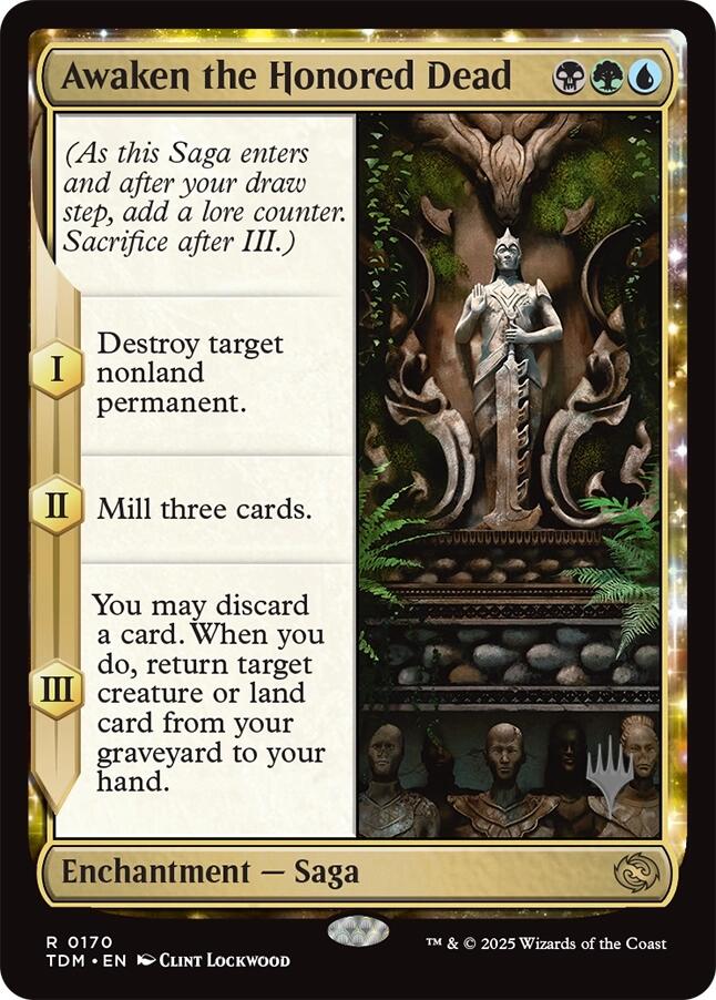 Awaken the Honored Dead [Tarkir: Dragonstorm Promos] | Impulse Games and Hobbies