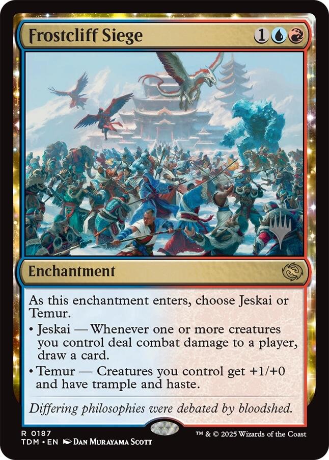 Frostcliff Siege [Tarkir: Dragonstorm Promos] | Impulse Games and Hobbies