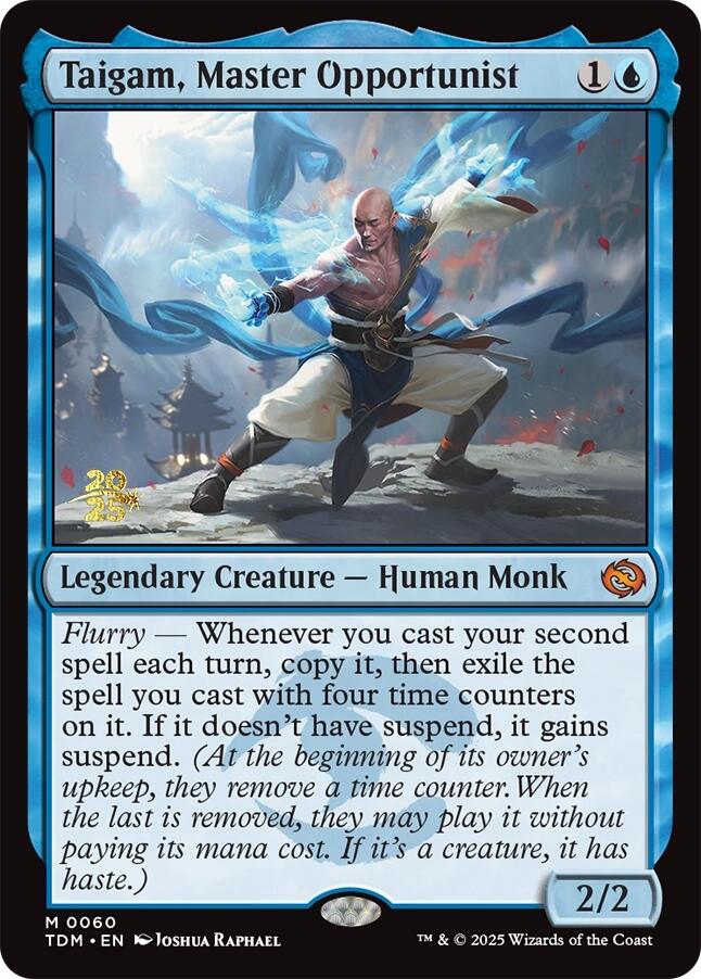 Taigam, Master Opportunist [Tarkir: Dragonstorm Prerelease Cards] | Impulse Games and Hobbies