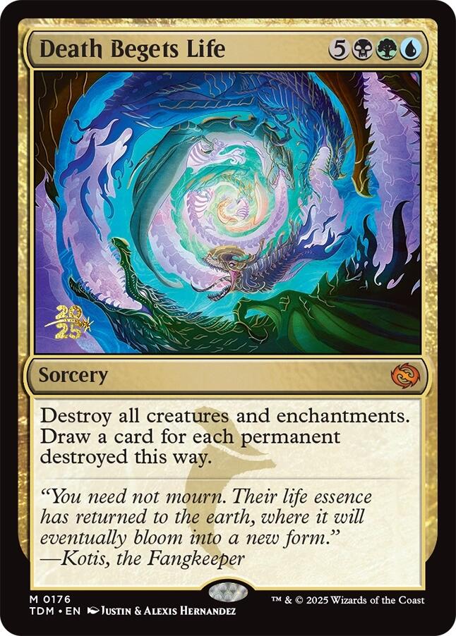 Death Begets Life [Tarkir: Dragonstorm Prerelease Promos] | Impulse Games and Hobbies