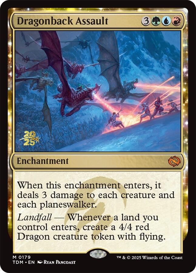 Dragonback Assault [Tarkir: Dragonstorm Prerelease Promos] | Impulse Games and Hobbies