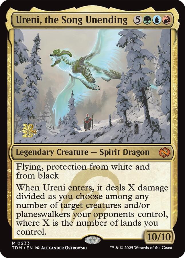 Ureni, the Song Unending [Tarkir: Dragonstorm Prerelease Promos] | Impulse Games and Hobbies