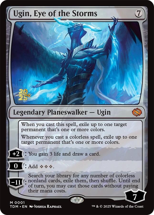 Ugin, Eye of the Storms [Tarkir: Dragonstorm Prerelease Promos] | Impulse Games and Hobbies