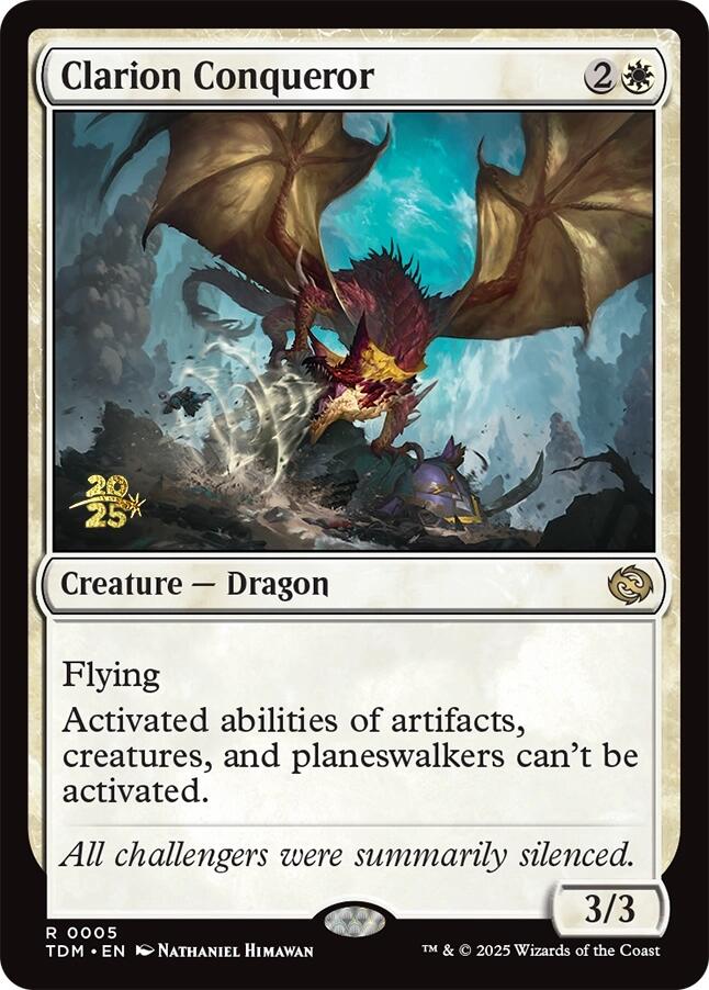 Clarion Conqueror [Tarkir: Dragonstorm Prerelease Promos] | Impulse Games and Hobbies