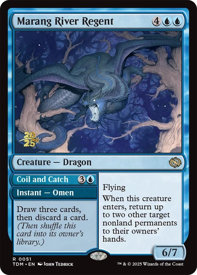 Marang River Regent [Tarkir: Dragonstorm Prerelease Cards] | Impulse Games and Hobbies
