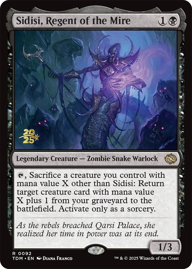 Sidisi, Regent of the Mire [Tarkir: Dragonstorm Prerelease Cards] | Impulse Games and Hobbies