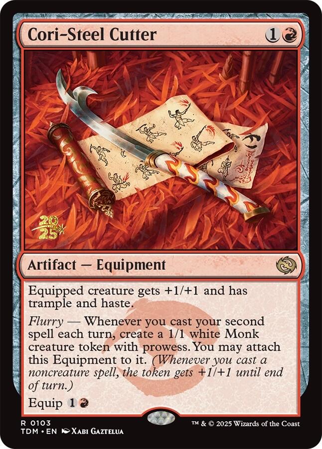 Cori-Steel Cutter [Tarkir: Dragonstorm Prerelease Promos] | Impulse Games and Hobbies