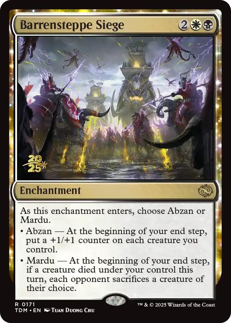 Barrensteppe Siege [Tarkir: Dragonstorm Prerelease Promos] | Impulse Games and Hobbies