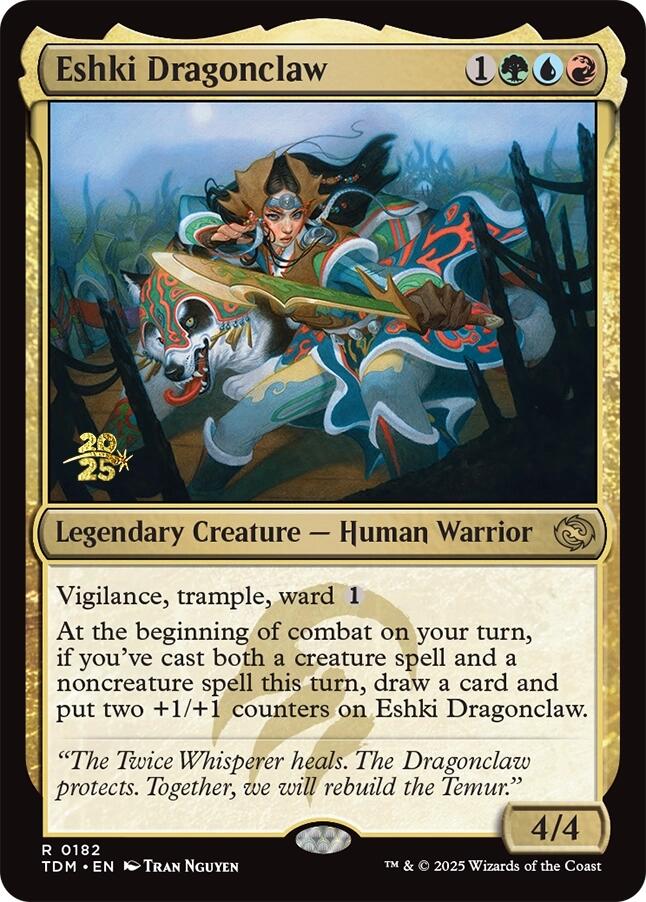 Eshki Dragonclaw [Tarkir: Dragonstorm Prerelease Promos] | Impulse Games and Hobbies