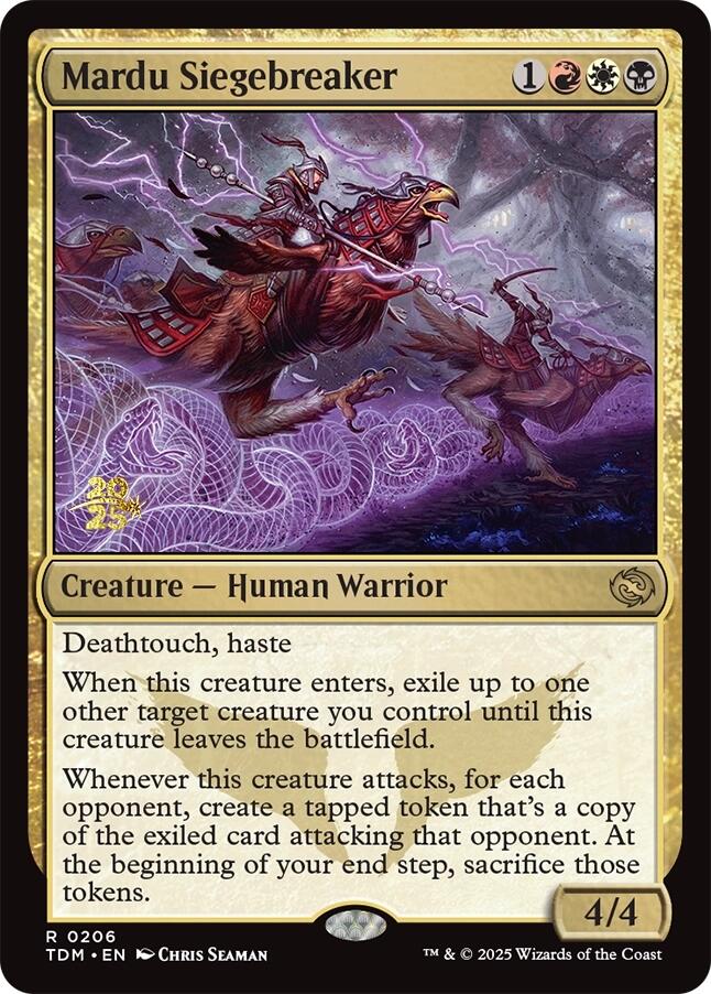 Mardu Siegebreaker [Tarkir: Dragonstorm Prerelease Promos] | Impulse Games and Hobbies