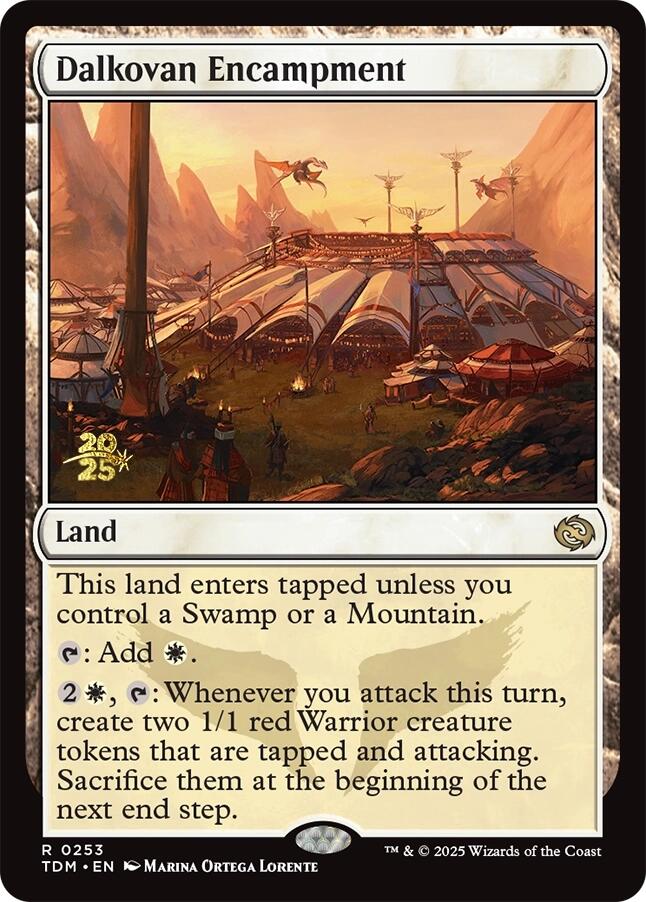 Dalkovan Encampment [Tarkir: Dragonstorm Prerelease Cards] | Impulse Games and Hobbies