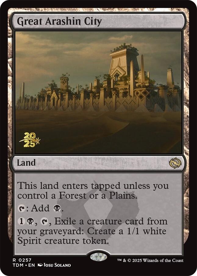 Great Arashin City [Tarkir: Dragonstorm Prerelease Cards] | Impulse Games and Hobbies