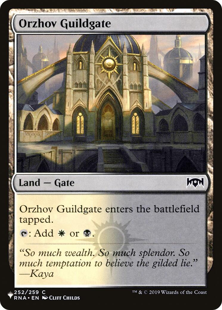 Orzhov Guildgate [The List] | Impulse Games and Hobbies