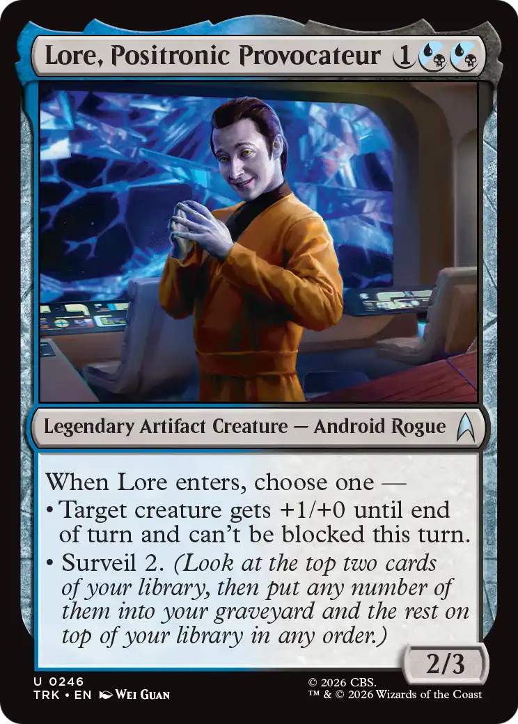 Lore, Positronic Provocateur [Star Trek] | Impulse Games and Hobbies