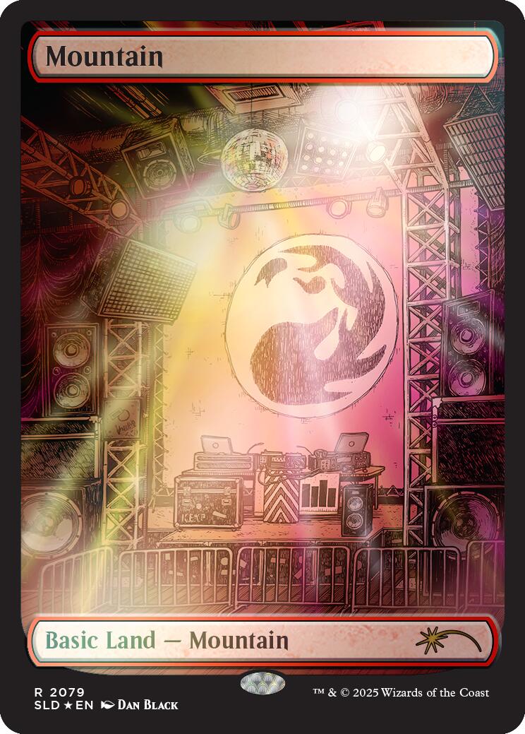 Mountain (2079) (Rainbow Foil) [Secret Lair Drop Series] | Impulse Games and Hobbies