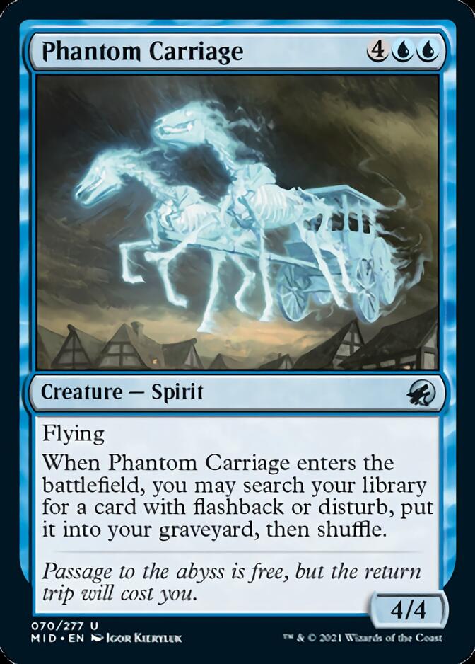 Phantom Carriage [Innistrad: Midnight Hunt] | Impulse Games and Hobbies