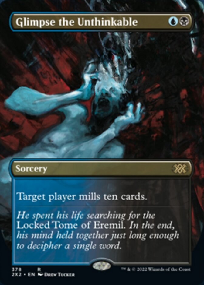 Glimpse the Unthinkable (Borderless Alternate Art) [Double Masters 2022] | Impulse Games and Hobbies
