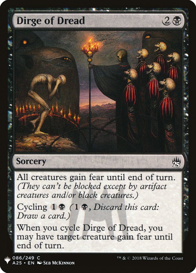 Dirge of Dread [Mystery Booster] | Impulse Games and Hobbies