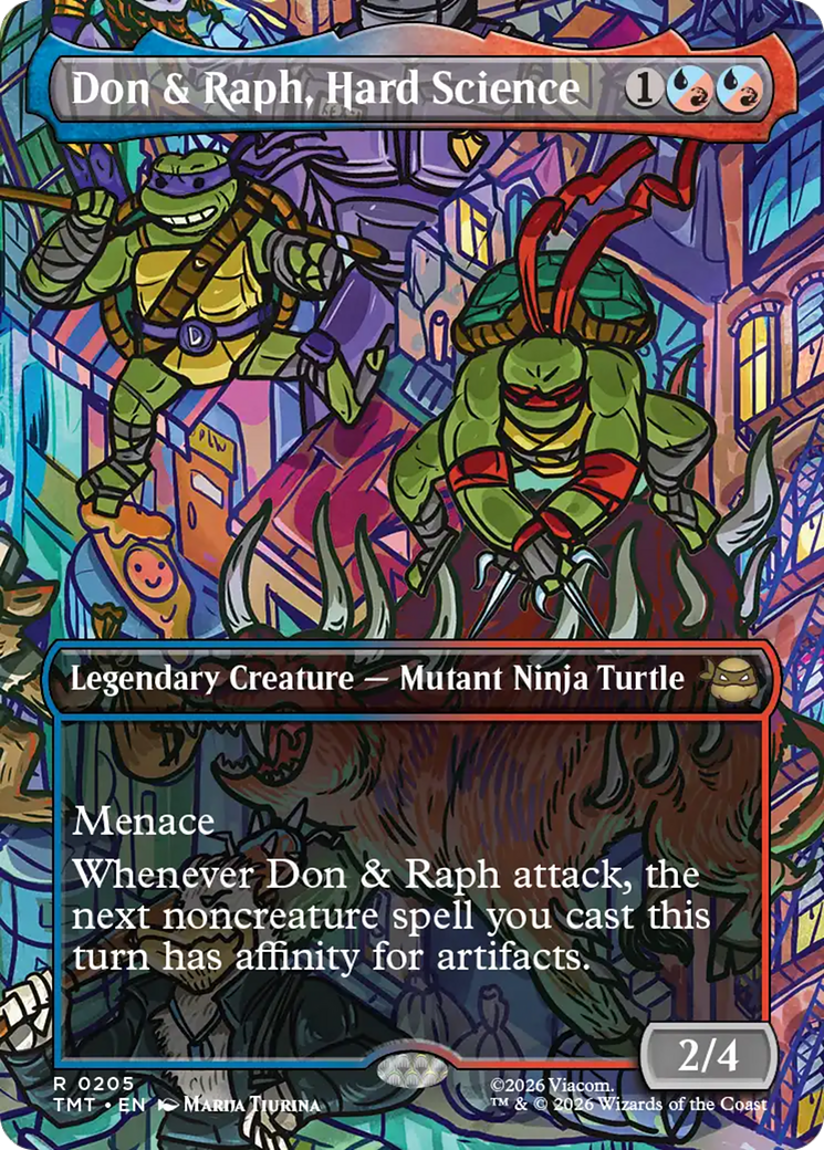 Don & Raph, Hard Science (Borderless) [Teenage Mutant Ninja Turtles] | Impulse Games and Hobbies