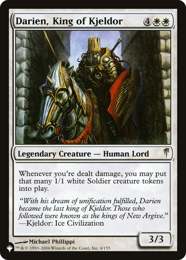 Darien, King of Kjeldor [The List] | Impulse Games and Hobbies