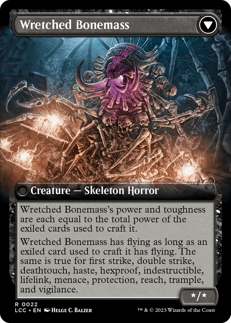 Altar of the Wretched // Wretched Bonemass (Extended Art) [The Lost Caverns of Ixalan Commander] | Impulse Games and Hobbies