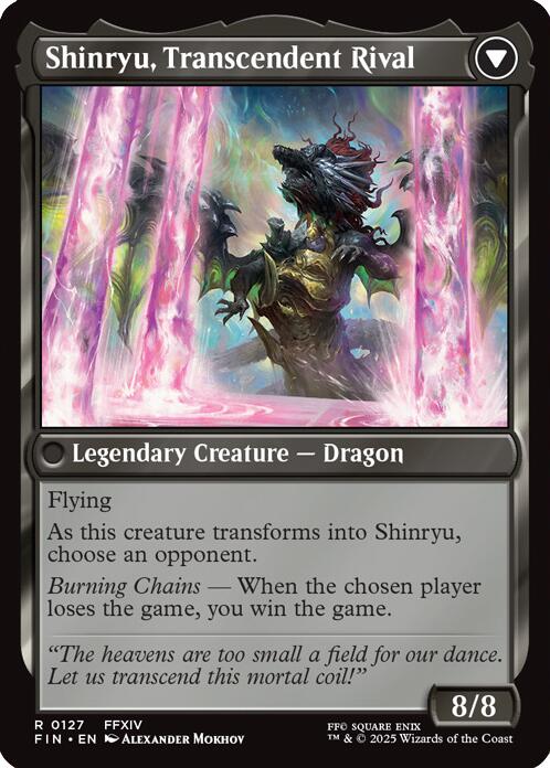 Zenos yae Galvus // Shinryu, Transcendent Rival [FINAL FANTASY] | Impulse Games and Hobbies