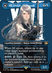Jill, Shiva's Dominant // Shiva, Warden of Ice (Borderless) [FINAL FANTASY] | Impulse Games and Hobbies