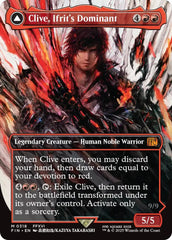 Clive, Ifrit's Dominant // Ifrit, Warden of Inferno (Borderless) (0318) [FINAL FANTASY] | Impulse Games and Hobbies