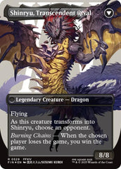 Zenos yae Galvus // Shinryu, Transcendent Rival (Borderless) (Surge Foil) [FINAL FANTASY] | Impulse Games and Hobbies