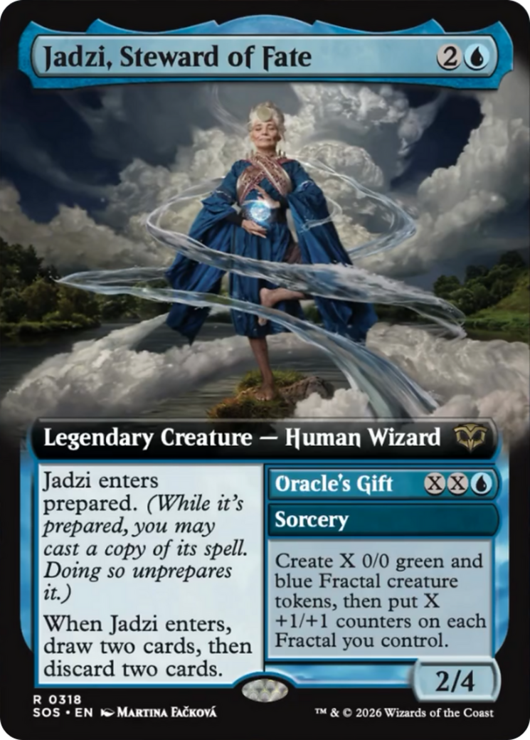 Jadzi, Steward of Fate (Extended Art) [Secrets of Strixhaven] | Impulse Games and Hobbies