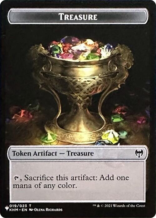 Treasure // Egg Double-Sided Token [Secret Lair Drop Series] | Impulse Games and Hobbies