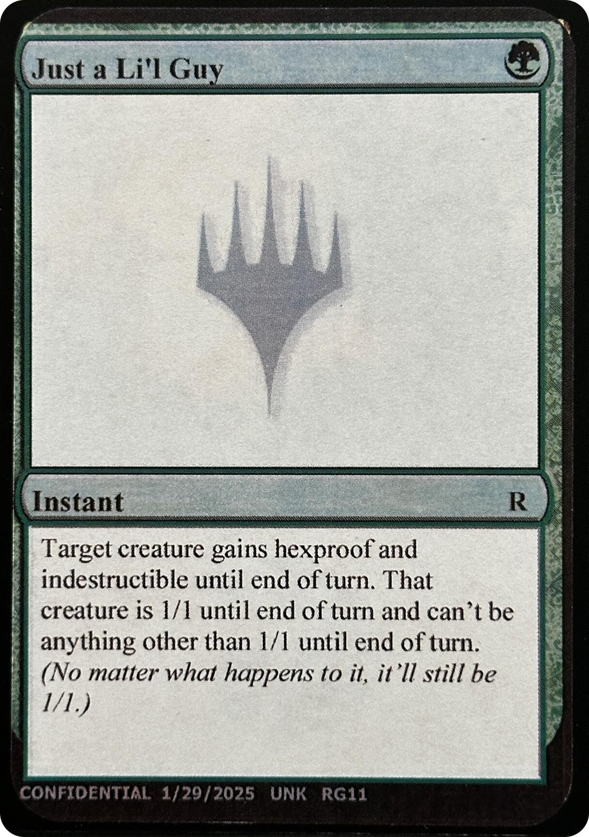 Just a Li'l Guy [Unknown Event] | Impulse Games and Hobbies