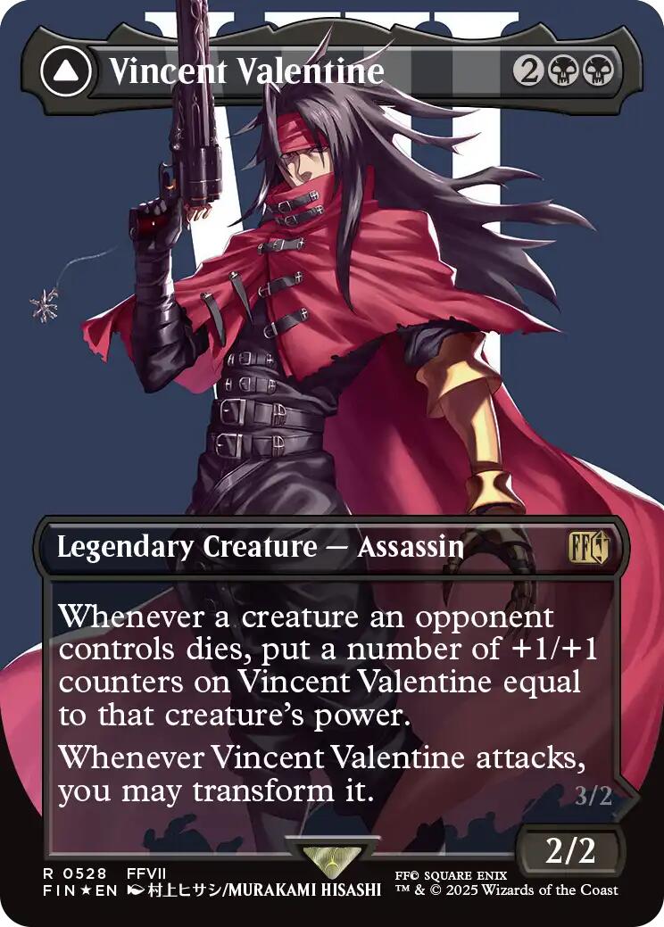 Vincent Valentine // Galian Beast (Borderless) (Surge Foil) [FINAL FANTASY] | Impulse Games and Hobbies