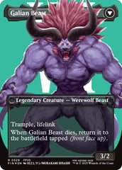 Vincent Valentine // Galian Beast (Borderless) (Surge Foil) [FINAL FANTASY] | Impulse Games and Hobbies