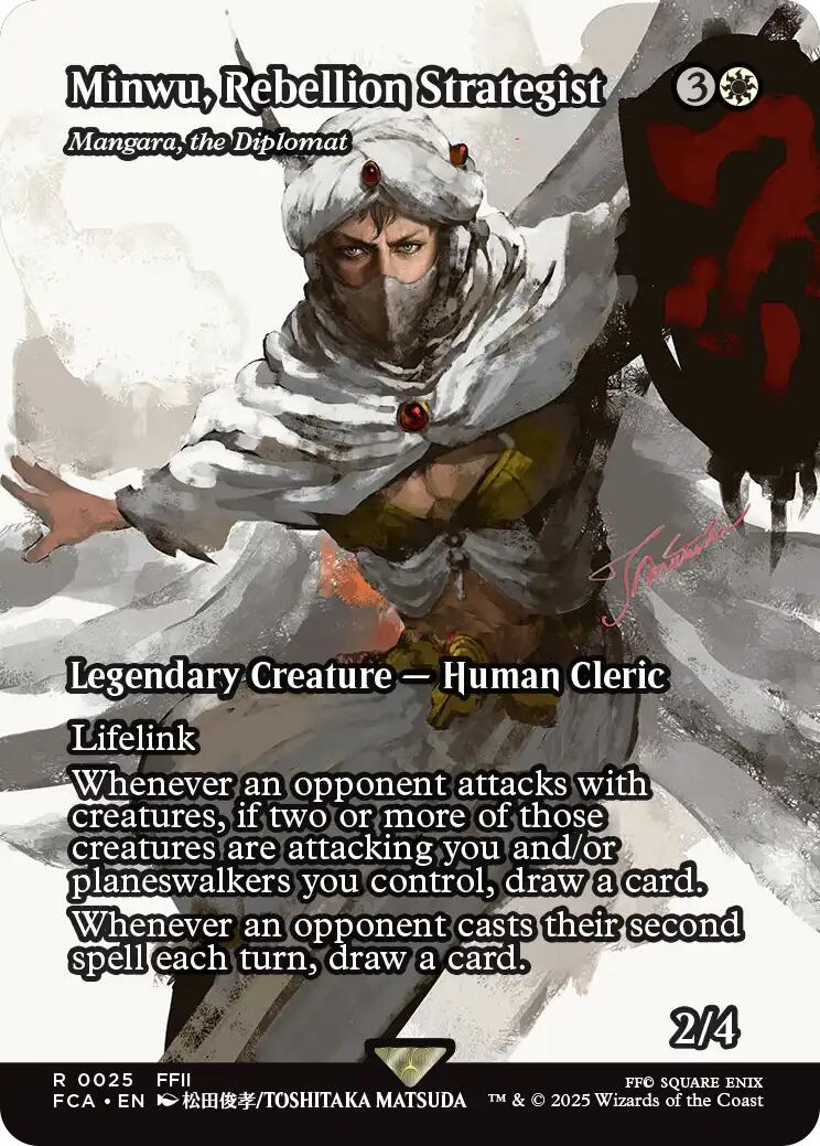 Minwu, Rebellion Strategist - Mangara, the Diplomat (Showcase) [FINAL FANTASY : Through the Ages] | Impulse Games and Hobbies