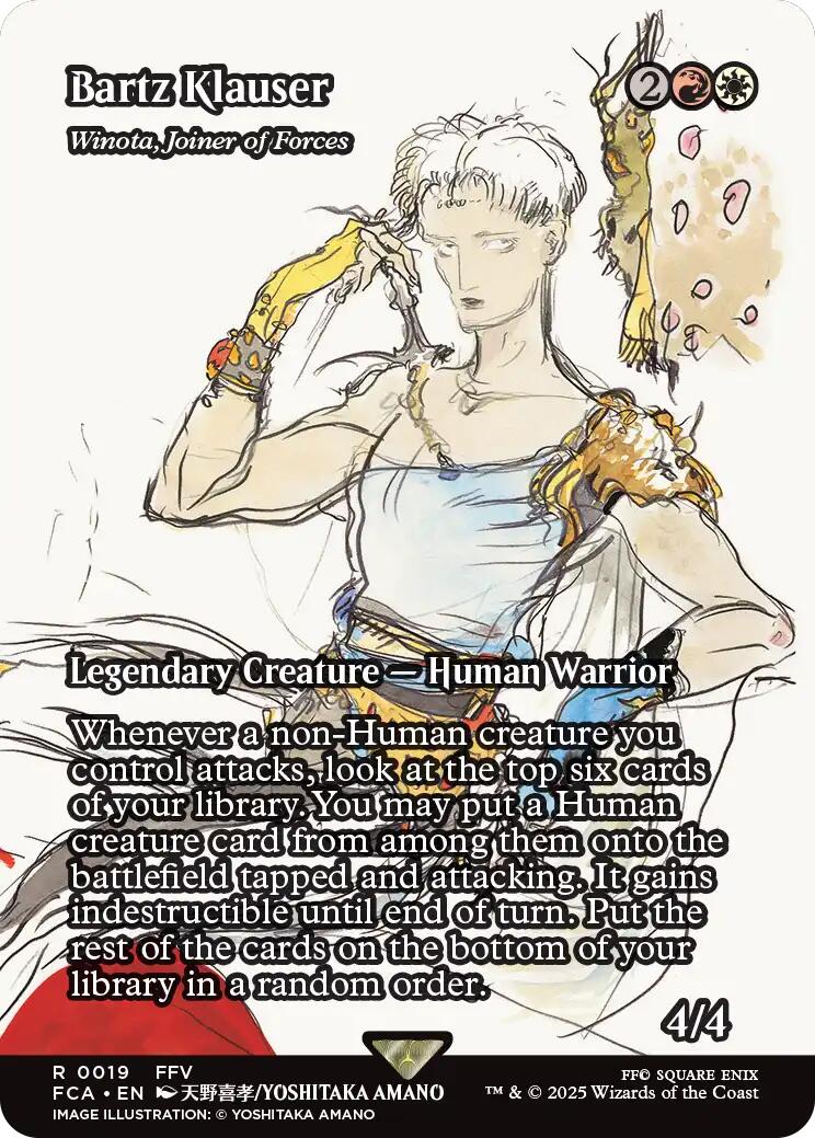 Bartz Klauser - Winota, Joiner of Forces (Showcase) [FINAL FANTASY : Through the Ages] | Impulse Games and Hobbies