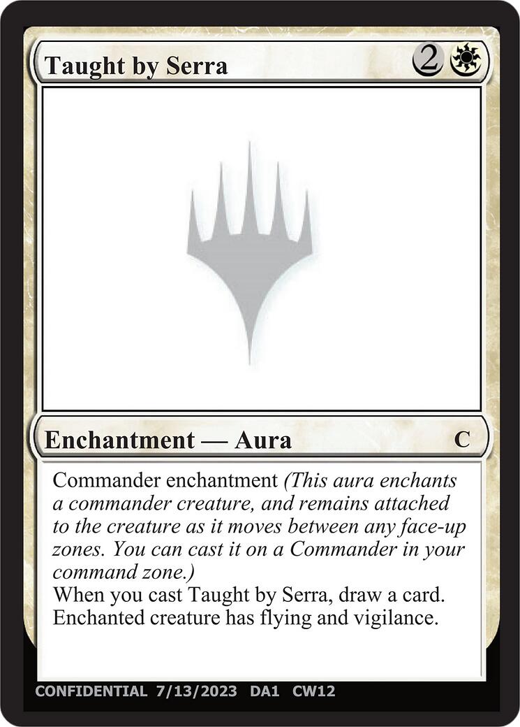 Taught by Serra [Unknown Event] | Impulse Games and Hobbies
