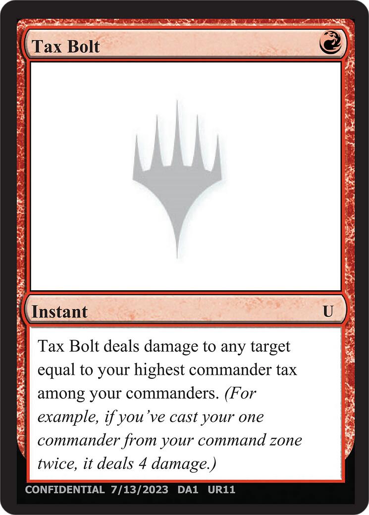 Tax Bolt [Mystery Booster] | Impulse Games and Hobbies
