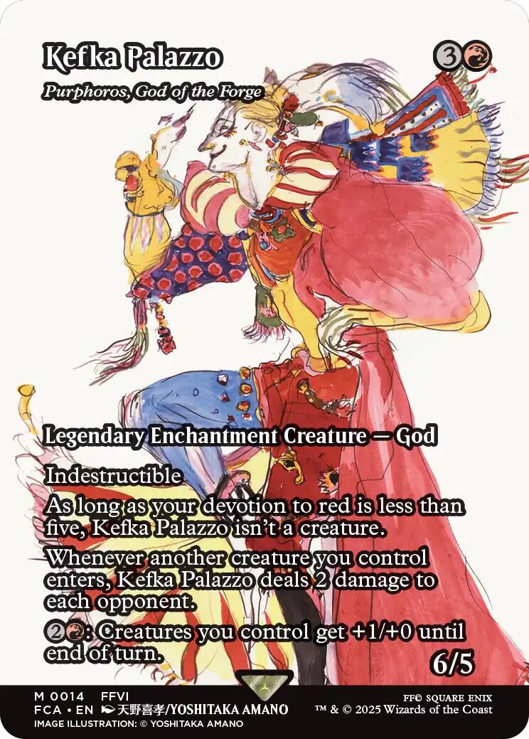 Kefka Palazzo - Purphoros, God of the Forge (Showcase) [FINAL FANTASY : Through the Ages] | Impulse Games and Hobbies